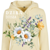Bluza z kapturem DZIKA DUSZA KWIATY