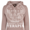 Bluza z kapturem WĘDRÓWKI TO MOJA TERAPIA