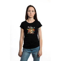 Koszulka damska "Dzika dusza" leśne runo