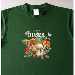 Koszulka damska "Dzika dusza" leśne runo
