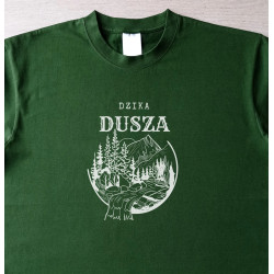Koszulka damska "Dzika dusza" las i góry