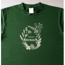 Koszulka damska "Dzika dusza" wianek