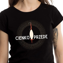 Koszulka damska "Cienko przędę"