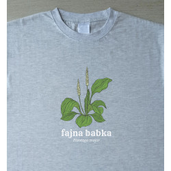 Koszulka damska "Fajna babka"