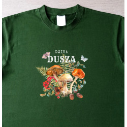 Koszulka "Dzika dusza" leśne runo