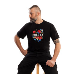 Koszulka "POLSKA" polne kwiaty