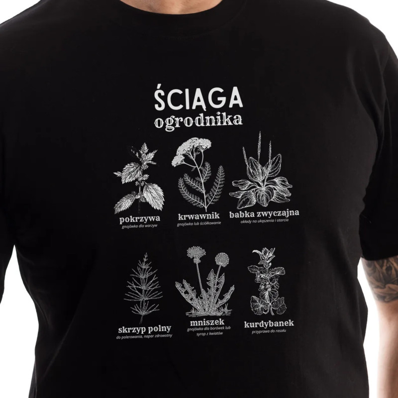 Koszulka "Ściąga ogrodnika"