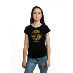 Koszulka damska "Żyj śmiało" wędrowiec