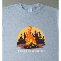 Koszulka damska "Lepsze od telewizji"