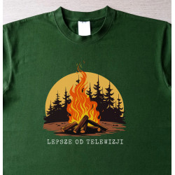 Koszulka damska "Lepsze od telewizji"