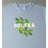 Koszulka "POLSKA" liście dębu