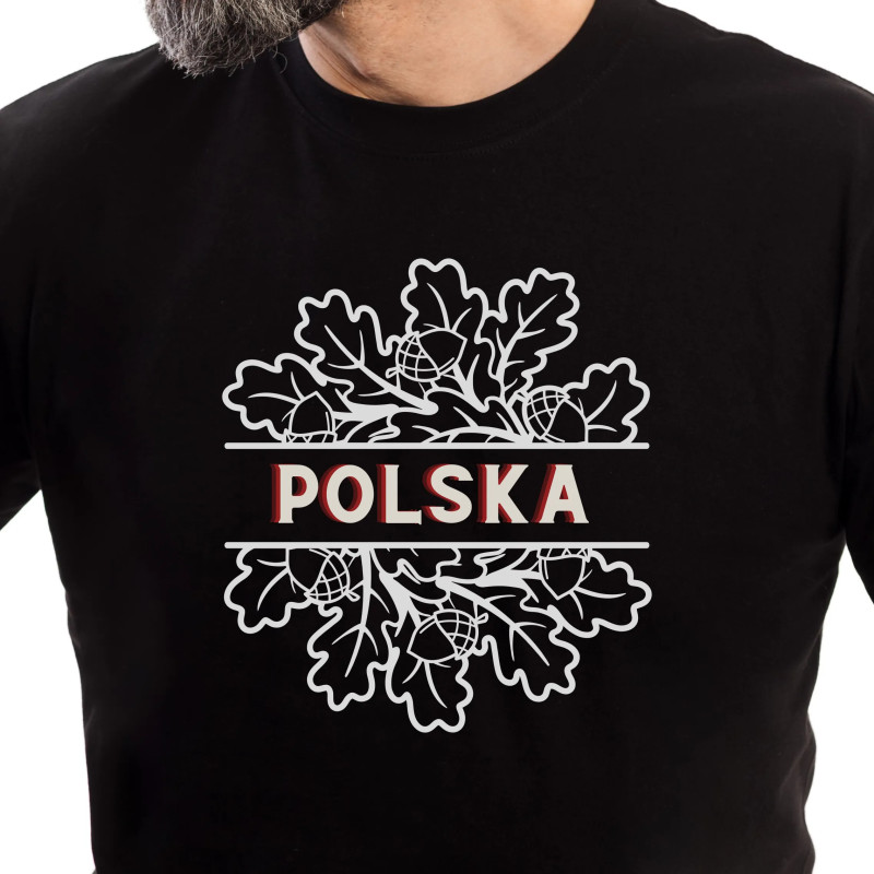 Koszulka "POLSKA" dąb