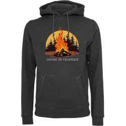 Bluza z kapturem "Lepsze od telewizji" prezent dla survivalowca