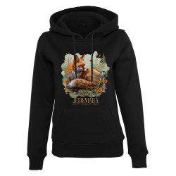 Bluza z kapturem Jesieniara z liskiem