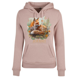 Bluza z kapturem Jesieniara z liskiem