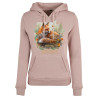 Bluza z kapturem Jesieniara z liskiem