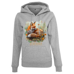 Bluza z kapturem Jesieniara z liskiem