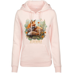 Bluza z kapturem Jesieniara z liskiem