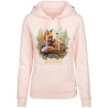Bluza z kapturem Jesieniara z liskiem