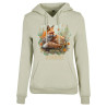 Bluza z kapturem Jesieniara z liskiem