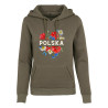 Bluza z kapturem "Polska" polne kwiaty