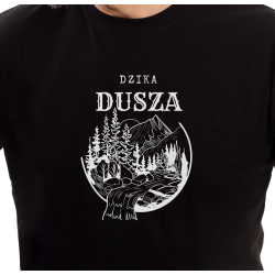 Koszulka "Dzika dusza" las i góry