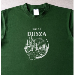 Koszulka "Dzika dusza" las i góry