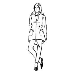 Kurtka damska Rege hydrofobowa