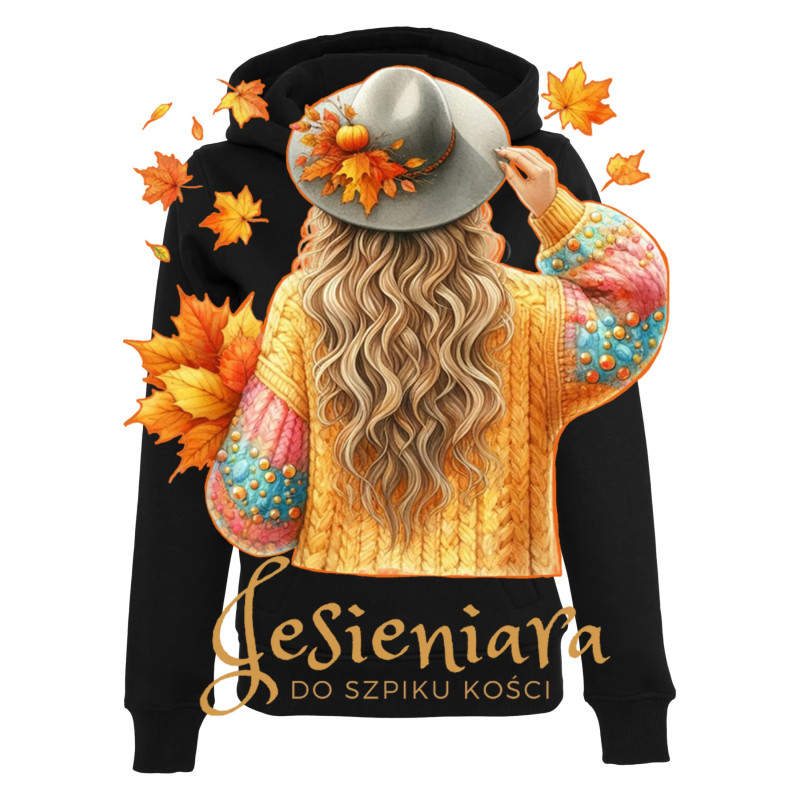 Bluza z kapturem Jesieniara dziewczyna