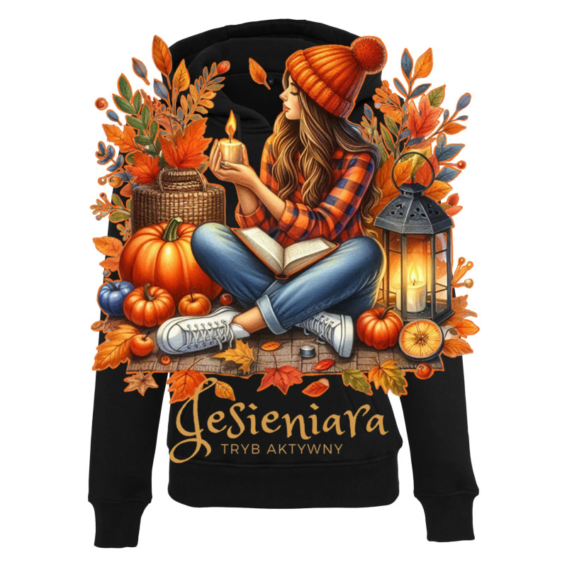 Bluza z kapturem Jesieniara królowa jesieni