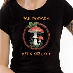 Koszulka damska Grzyby