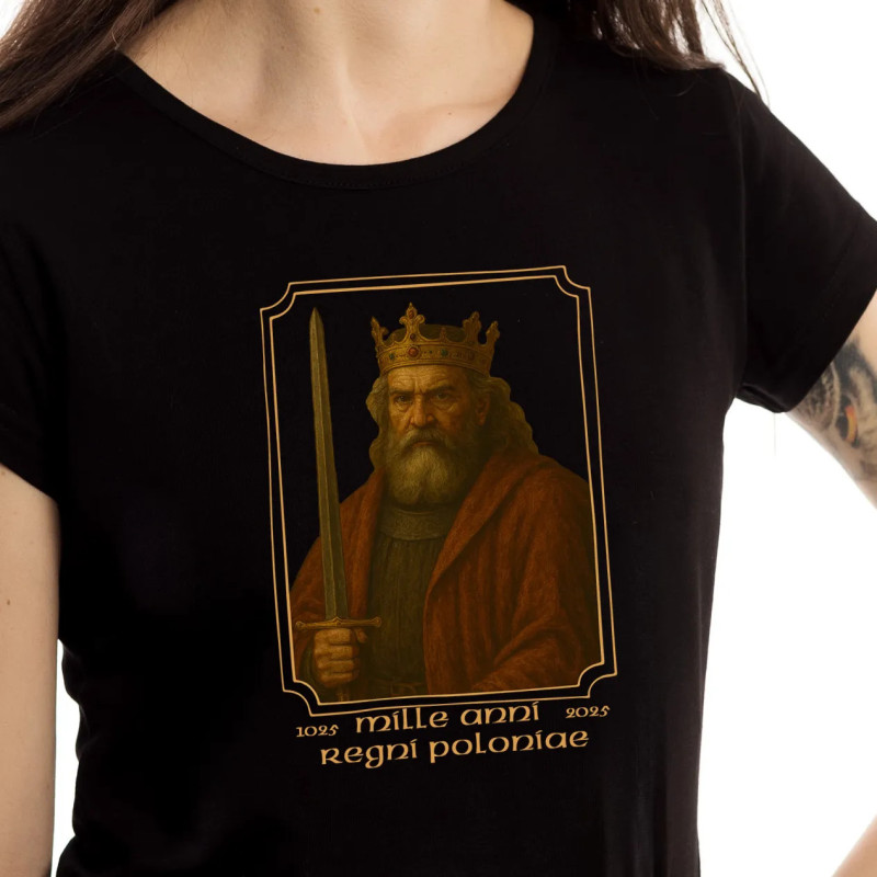 Koszulka damska Bolesław Chrobry 1025 - 2025